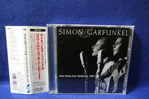 ★同梱発送不可★中古CD / SIMON & GARFUNKEL サイモン＆ガーファンクル / Live From New York City 1967 / SICP 201 / 4547366006377