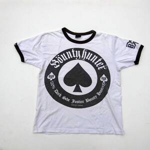 当時　Bounty Hunter B H Spade Punk　BxH SPADE Tee　バウンティハンターTシャツ BOUNTY HUNTER120％