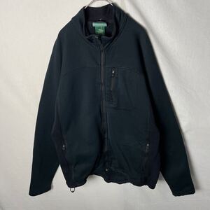 L.L.Bean ポーラテックジャケット　古着　M-Rサイズ　ブラック