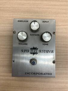 ◯SG004-A2T60【埼玉発】ELK SUPER FUZZ SUSTAINAR INCORPORATED エフェクター 通電動作未確認品 ネジ一本欠品 本体のみ 現状品