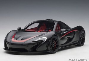 ▲絶版！全開閉！Aa オートアート 1/12 マクラーレン Mclaren P1 マット・ブラック／レッド AUTOart 12241 新品