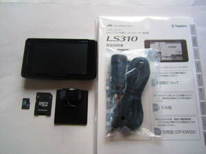 ★☆YUPITERU SUPER CAT GPSアンテナ内蔵 レーザー＆レーダー探知機　LS310 （Z110L、A360α、GS203同等品） 中古品☆★