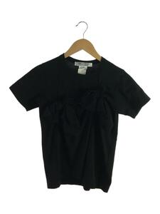 COMME des GARCONS COMME des GARCONS◆半袖カットソー/XS/コットン/BLK/RH-T001