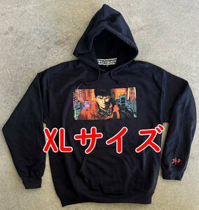 未使用新品 XL neotokyo3 hooded sweatshirt 黒 ジェルミクラインindustries 金田パーカーkanedaAKIRAアキラフーディ Hook-Ups