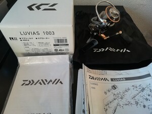 極美品 ZPIカスタム DAIWA 15ルビアス1003 ダイワ トラウト 渓流 スピニングリール