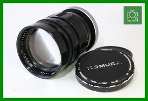 【同梱歓迎】ジャンク■KOMURA 100mm F1.8 キヤノンFDマウント■絞り解放のみ使用可■AAA1014