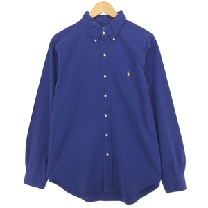 古着 ラルフローレン Ralph Lauren CLASSIC FIT 長袖 ボタンダウンシャツ メンズL相当 /eaa488326