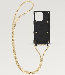 【極美品】LOUIS VUITTON ルイヴィトン リ・トランク IPHONE 14 PRO M81997 ブラック 完売品