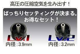 送料無料☆SPARK・電動ガン用ハイプレッシャーシリンダーヘッド/Lv.1＆Lv.2セット