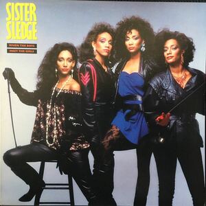 【レコード】【名盤】Sister Sledge - When The Boys Meet The Girls（7 81255-1）シスタースレッジ｜Nile Rodgers｜ナイル・ロジャース