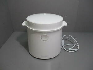 USED★LOCABO★ロカボ 炊飯器 JM-C20E-W 糖質カット 2022年製 ホワイト