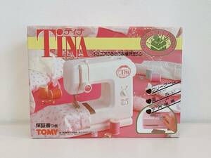 TOMY トミー TINA ティナ 玩具 本格派ミシン 子供ミシン レトロ