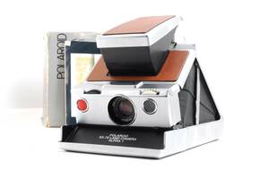 ジャンク ポラロイド POLAROID SX-70 LAND CAMERA ALPHA1 フィルムカメラ 箱 取説付 管K6955