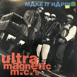 ■ Ultra Magnetic Mc.’s / Make it happen / Chorus line pt.2■ 盤質良好 1991年
