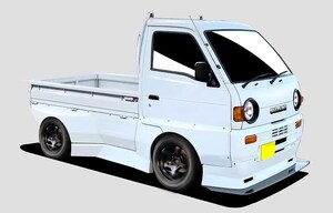 ZoomOn Z175 1/24 Pandem スズキ キャリー 軽 トラック 92’