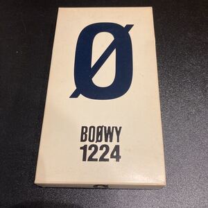 BOOWY 1224 VHS 氷室京介 布袋寅泰