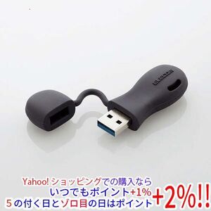 【ゆうパケット対応】ELECOM エレコム 子ども向けUSB3.2(Gen1)メモリ MF-JRU3032GBK 32GB ブラック [管理:1000024601]