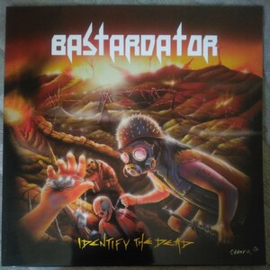 BASTARDATOR/IDENTIFY THE DEAD LP メタルパンク inepsy broken bones midnight