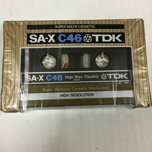 TDK カセットテープ SA-X C46 ハイポジション　TYPEⅡ CrO2