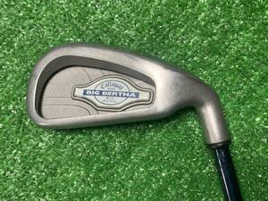 SAI-1918　中古　単品アイアン　キャロウェイ Callaway GOLF　BIG BERTHA　X-12　6番アイアン　カーボンシャフト　Flex R