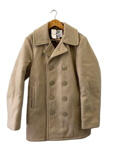 Schott◆ピーコート/36/BEG/ベージュ/U.S.740N PEA JACKET/USA製/ショット