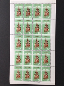 お祭りシリーズ 高山まつり １シート 切手 未使用 1964年 