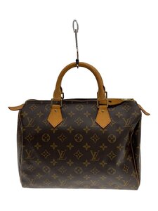 LOUIS VUITTON◆1)スピーディ30_モノグラム・キャンバス_BRW/PVC/BRW