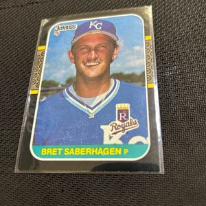 Donruss 1987 Brett Saberhagen KC Royals No.132