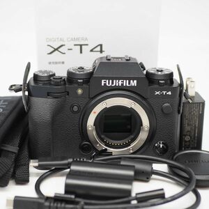 ■8ショット■ FUJIFILM X-T4ボディ ブラック ■ほぼ新品■