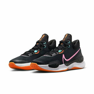 29.5㎝ ナイキ リニュー エレベイト 3 黒/ピンク DD9304-007 NIKE RENEW ELEVATE Ⅲ バスケットボール バッシュ 