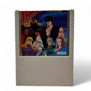 T1960w SEGA GOLD CARTRIDGE MARKⅢ 北斗の拳 レトロゲーム