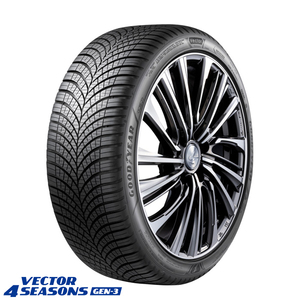 255/45R20 オールシーズンタイヤ 20インチ グッドイヤー ベクター 4シーズン GEN3 1本 正規品