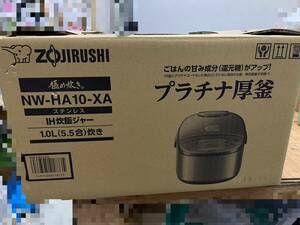 送料無料S86121 ZOJIRUSHI IH炊飯ジャー NW-HA10-XA 象印 未使用