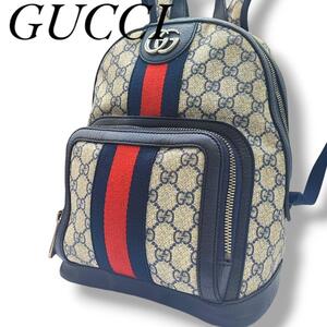 GUCCI グッチ リュック オフィディア シェリーライン バックパック 869　 GGスプリーム