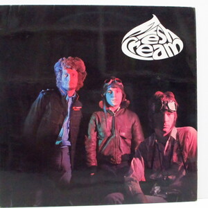 CREAM(クリーム)-Fresh Cream (UK オリジナル「ステレオ」LP/表面コーティングジャケ)クリーム