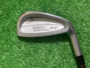 SAI-1311　中古　単品アイアン　DUNLOP　MAXFLI マックスフライ　FX-21　FORGED　3番アイアン　カーボンシャフト　Flex S