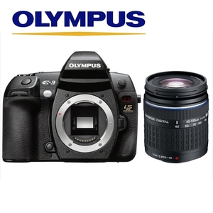 オリンパス OLYMPUS E-3 40-150mm 望遠 レンズセット デジタル一眼レフ カメラ 中古