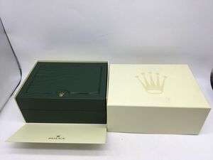 0102-203MKNF2028 箱　ROLEX ロレックス ケース 取扱説明書 グリーン 緑色 外箱 保管ボックス