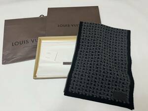 極美品　LOUIS VUITTON ルイ・ヴィトン　ネメス　カシミヤ100％マフラー　限定・希少　M70159 国内正規品