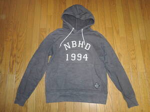 NEIGHBORHOOD ネイバーフッド スウェット パーカー M プルオーバー LOGO ロゴ NBHD 1994 JERSEY.1994/C-HOODED.LS /