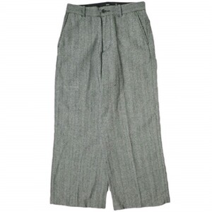 VAPORIZE ヴェイパライズ 23AW Herringbone Wide Slacks ヘリンボーンワイドスラックス 11-24-1270-052 S グレー パンツ BEAMS g15838