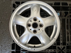 BMW MINI / ミニ　R50 R52 R53 R55 R56 R57 ～ ホイール / アルミ　5.5J × 15インチ IS45　シルバー　1本　傷有り/ 36116768498