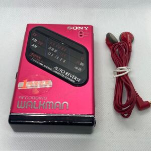 SONY WM-F203 ウォークマン ソニー WALKMAN カセットプレーヤー 動作未確認　