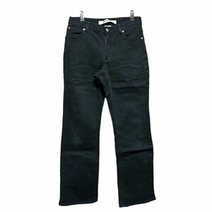 ●洗濯プレス済み● GAP ギャップ BOOTCUT ブーツカットデニムパンツ フレアデニム ストレッチ ブラック 【2628】