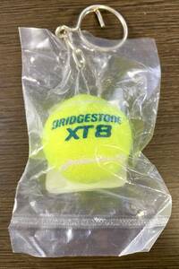 【絶版！ブリヂストン XT8 ミニチュアテニスボール キーホルダー】