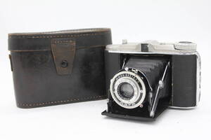 【訳あり品】 アグファ Agfa JSOLETTE Apotar 8.5cm F4.5 ケース付き 蛇腹カメラ v5253