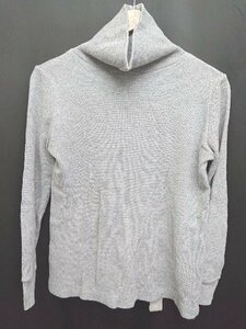 ◇ BEAMS BOY ビームス ボーイ ワッフル 長袖 ニット カットソー グレー レディース P