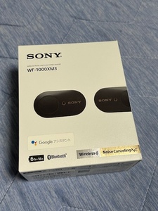 【新品同様】ソニー SONY★ワイヤレスノイズキャンセリングイヤホン★WF-1000XM3BM★Bluetooth Alexa搭載★ブラック★おまけ付