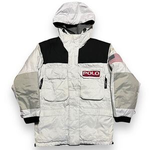 ポロジーンズ NASA デザイン ダウン ラルフローレン 90s 00s polo jeans ポロ snow beach スノービーチ ポロスポーツ ポロカントリー 1992