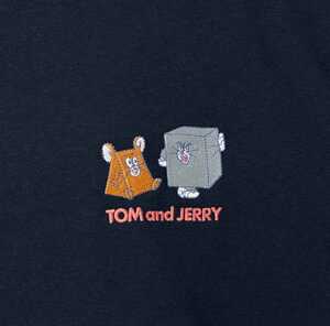 GU トムとジェリー Tom and Jerry スウェット プルオーバー XXL 裏起毛 オーバーサイズ あったか 部屋着 刺繍 ユニセックス ジーユー